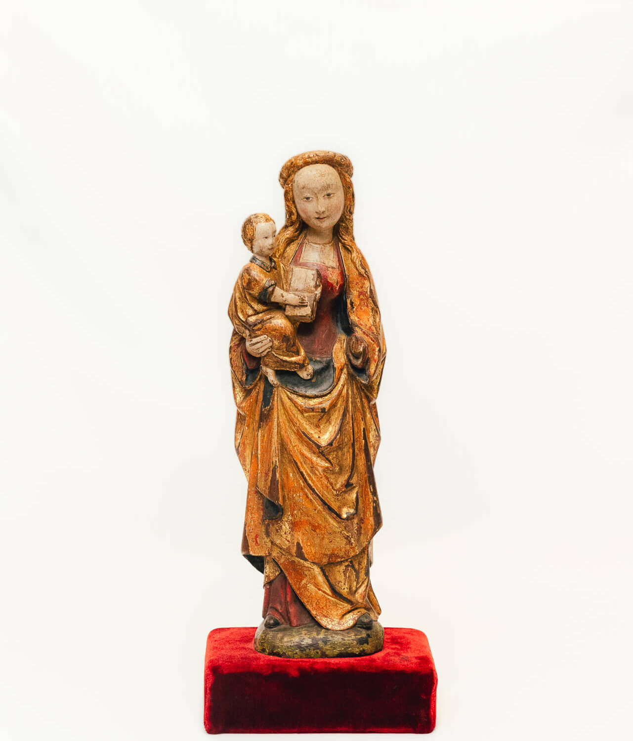 Virgen con Niño Flamenca