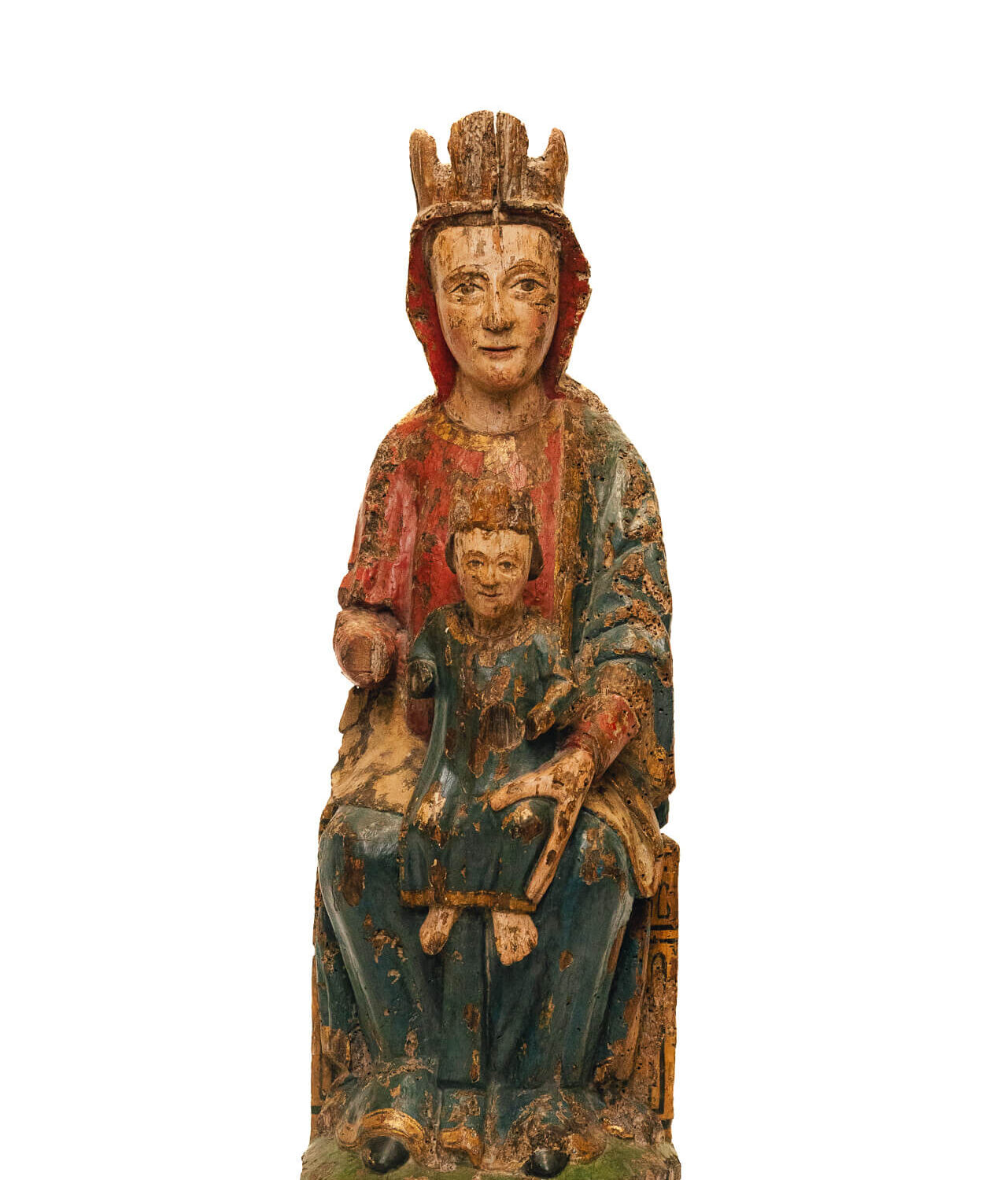 Virgen Majestad con Niño