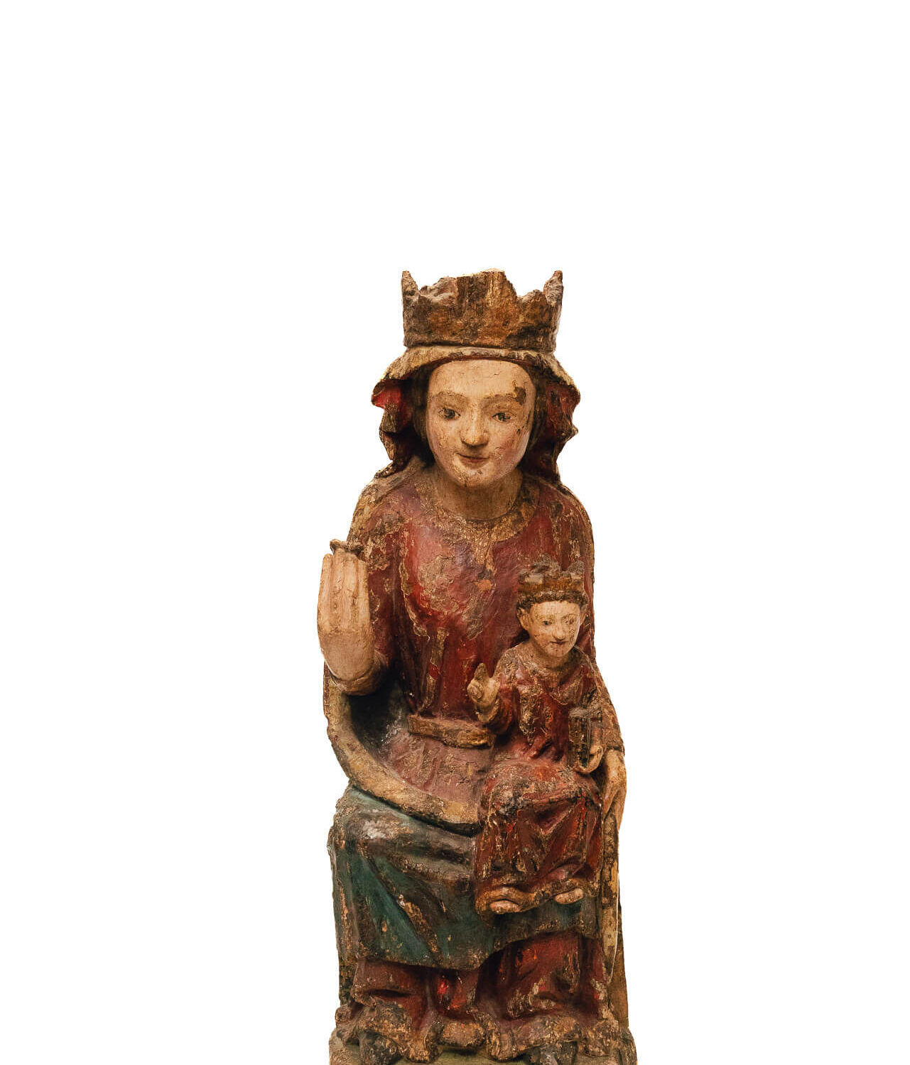 Virgen Majestad con Niño