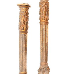Pareja de Columnas Platerescas
